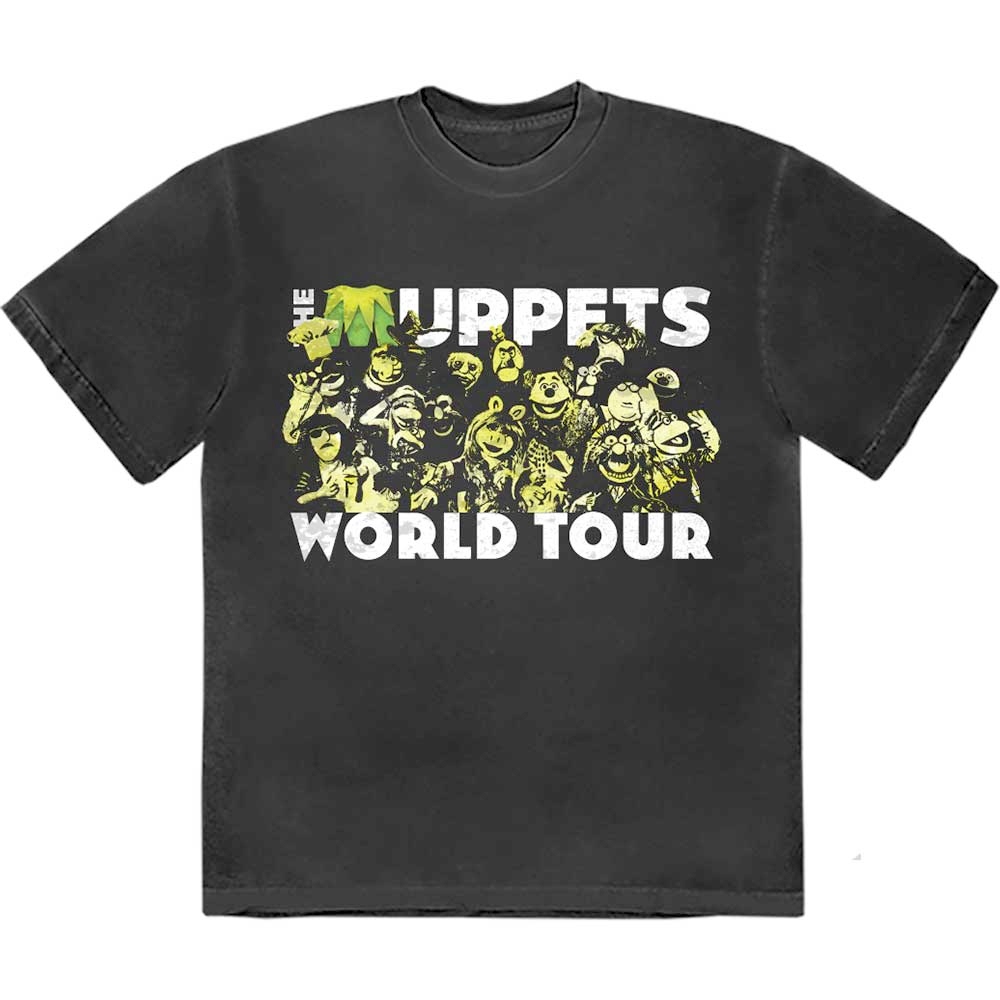 The Muppets - World Tour Tshirt Homme - Noir